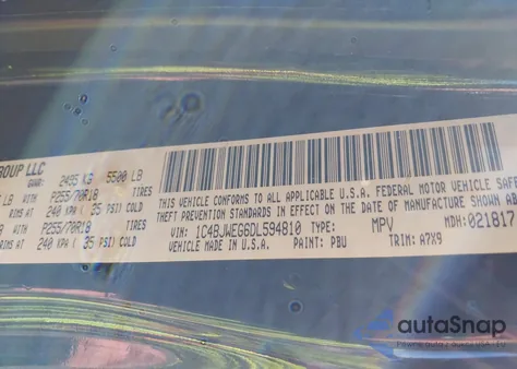 2013 Jeep Wrangler Unlimited Sahara from USA, damaged, VIN 1C4BJWEG6DL594810